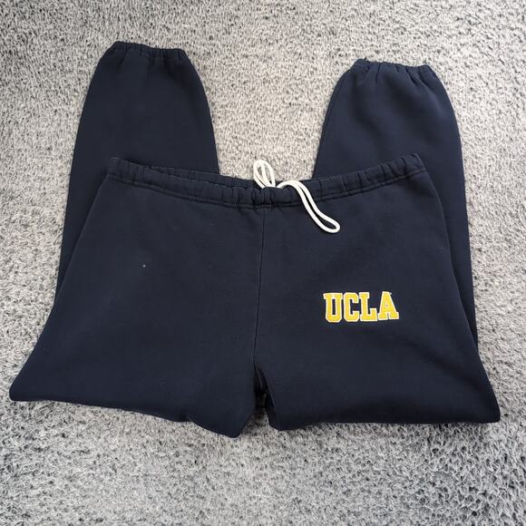 UCLA Bruins Pants Men Extra Large Blue Embroidered Jogger Sweat Pants Chore - Picture 1 of 8